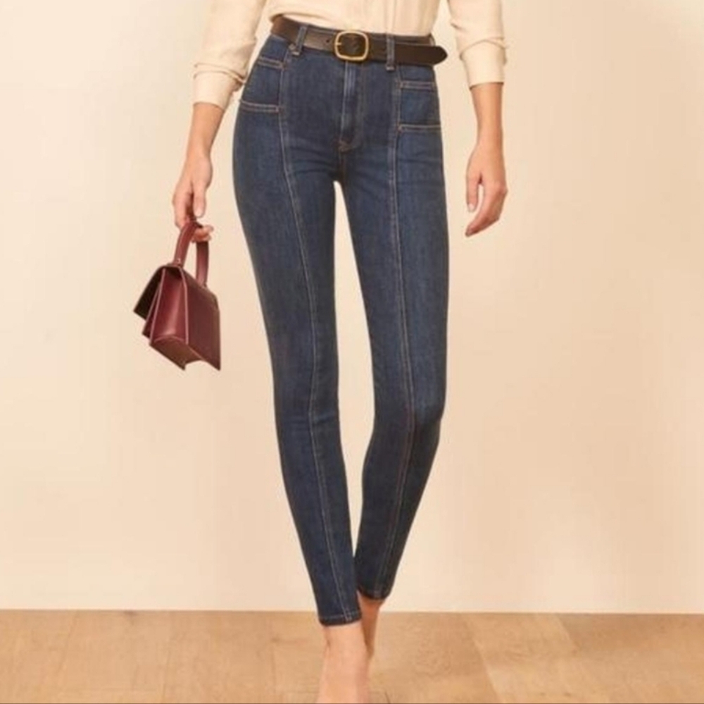 Reformation Misa High & Skinny Jeans